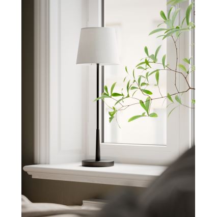 ByRydens - Bordslampa LUMI 1xE27/8W/230V vit/svart 68,5 cm