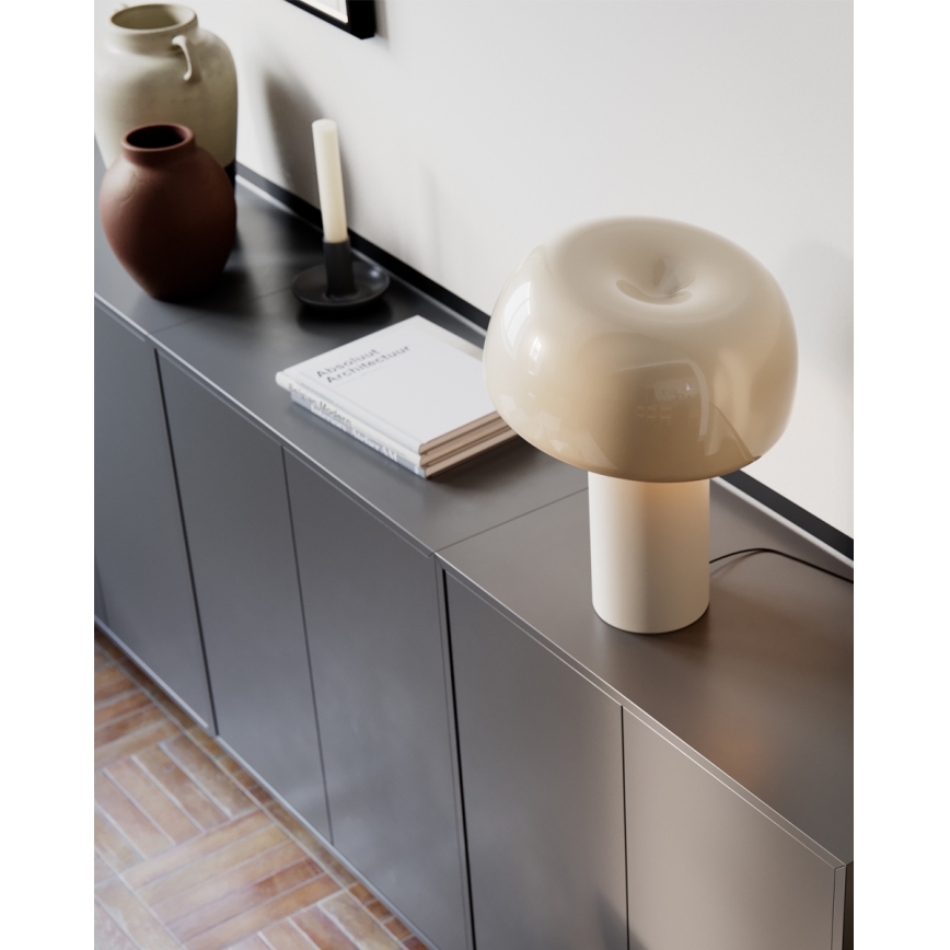 ByRydens - Bordslampa LEAN ON ME 1xE27/8W/230V krämfärgad