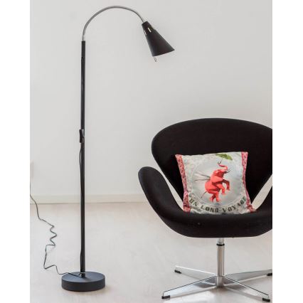 ByRydens - Golvlampa BEST 1xE14/5W/230V svart