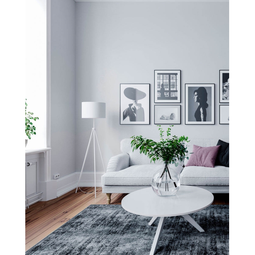 ByRydens - Golvlampa RINA 1xE27/5W/230V vit