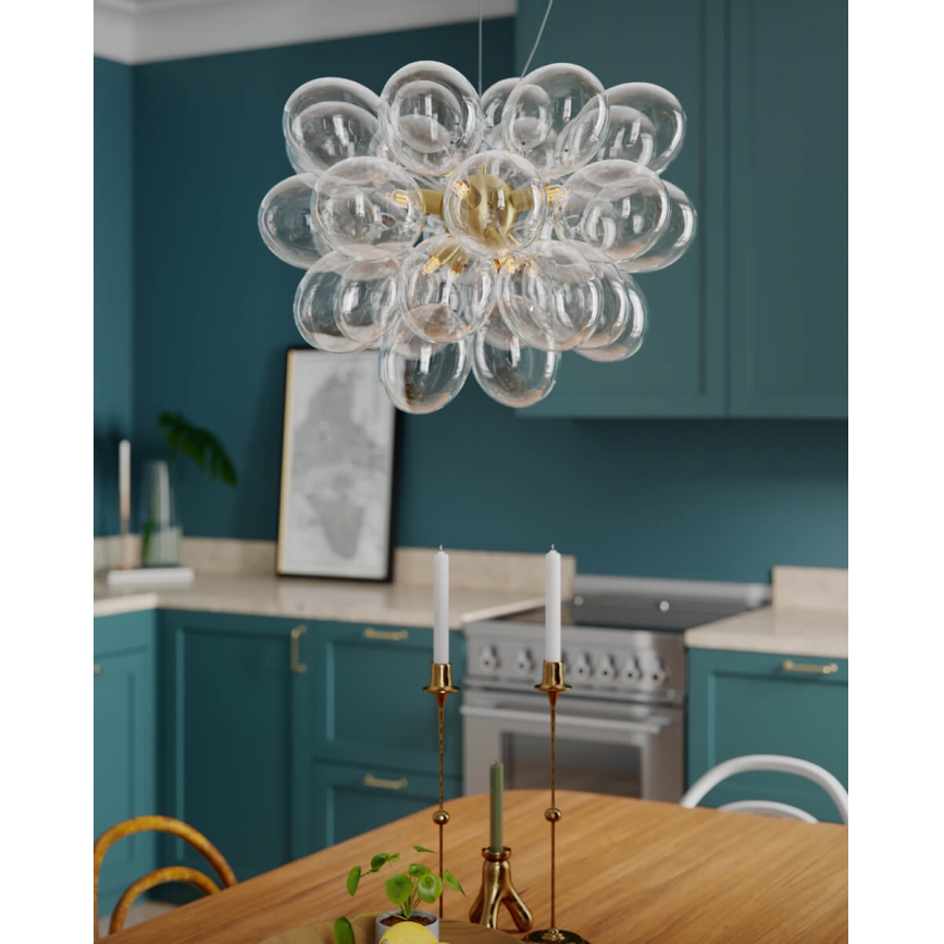 ByRydens - Taklampa på vajer GROSS 8xG9/5W/230V klar