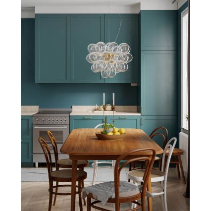 ByRydens - Taklampa på vajer GROSS 8xG9/5W/230V klar