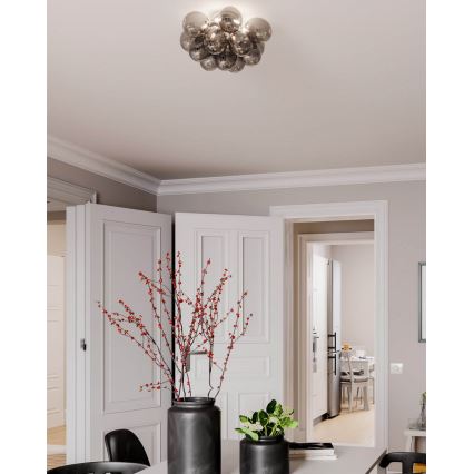 ByRydens - Taklampa GRANDE 3xG9/4W/230V rökig/svart