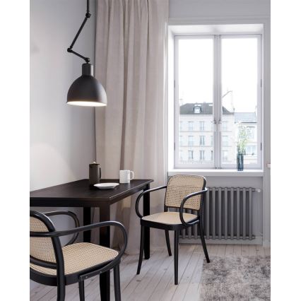 ByRydens - Taklampa med stång BAZAR 1xE27/5W/230V svart