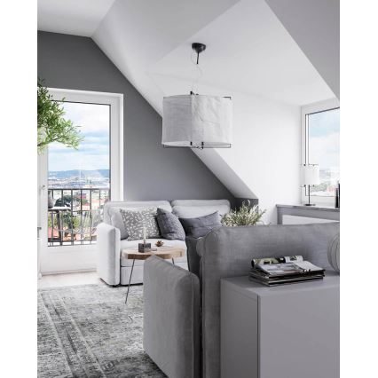 ByRydens - Pendellampa med sladd SOFTY 1xE27/5W/230V