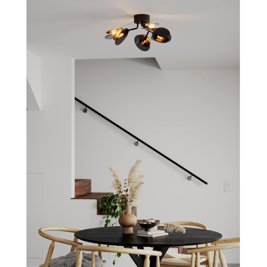 ByRydens - Ytmonterad ljuskrona TURNO 6xG9/4W/230V