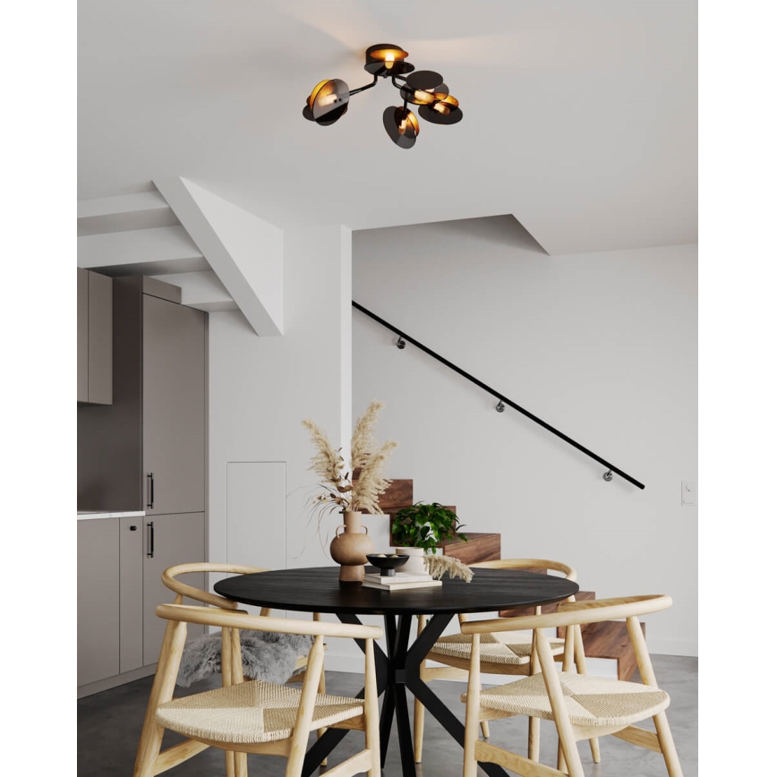 ByRydens - Ytmonterad ljuskrona TURNO 6xG9/4W/230V
