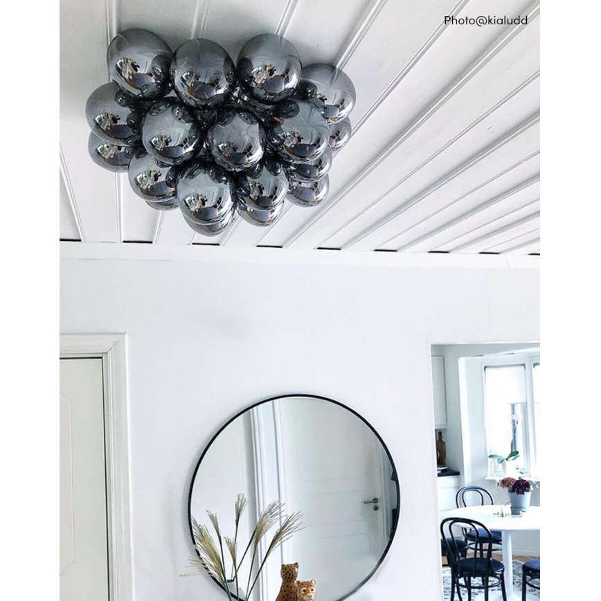 ByRydens - Taklampa GROSS 6xG9/5W/230V rökig/svart