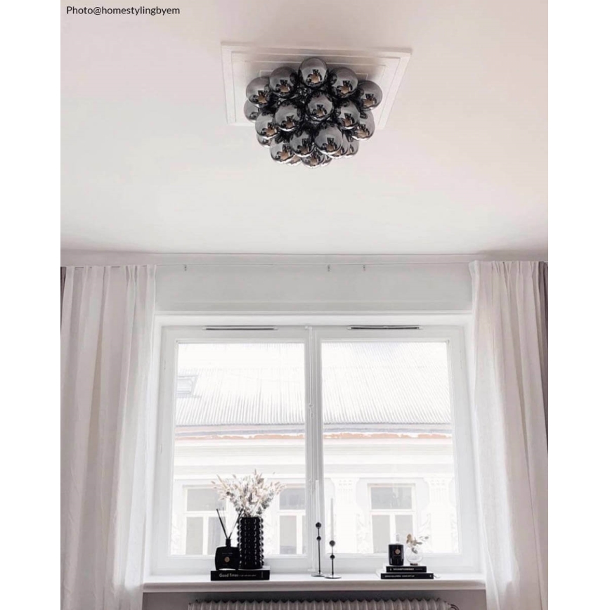 ByRydens - Taklampa GROSS 6xG9/5W/230V rökig/svart