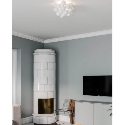 ByRydens - Taklampa GROSS 6xG9/5W/230V vit