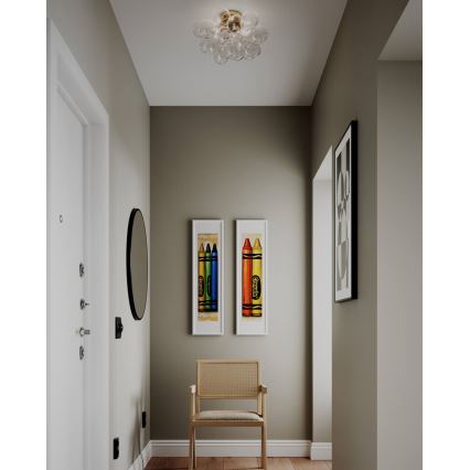 ByRydens - Taklampa GROSS 6xG9/5W/230V klar Ø 50 cm