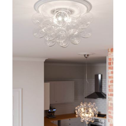 ByRydens - Taklampa GROSS 6xG9/5W/230V genomskinlig