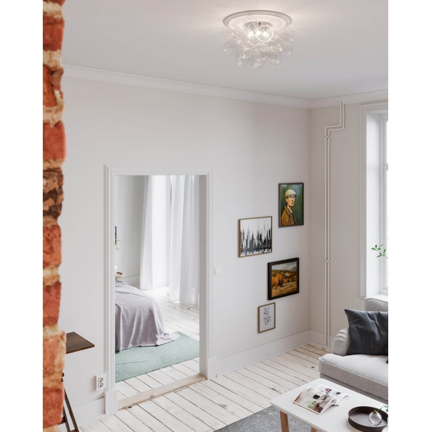 ByRydens - Taklampa GROSS 6xG9/5W/230V genomskinlig
