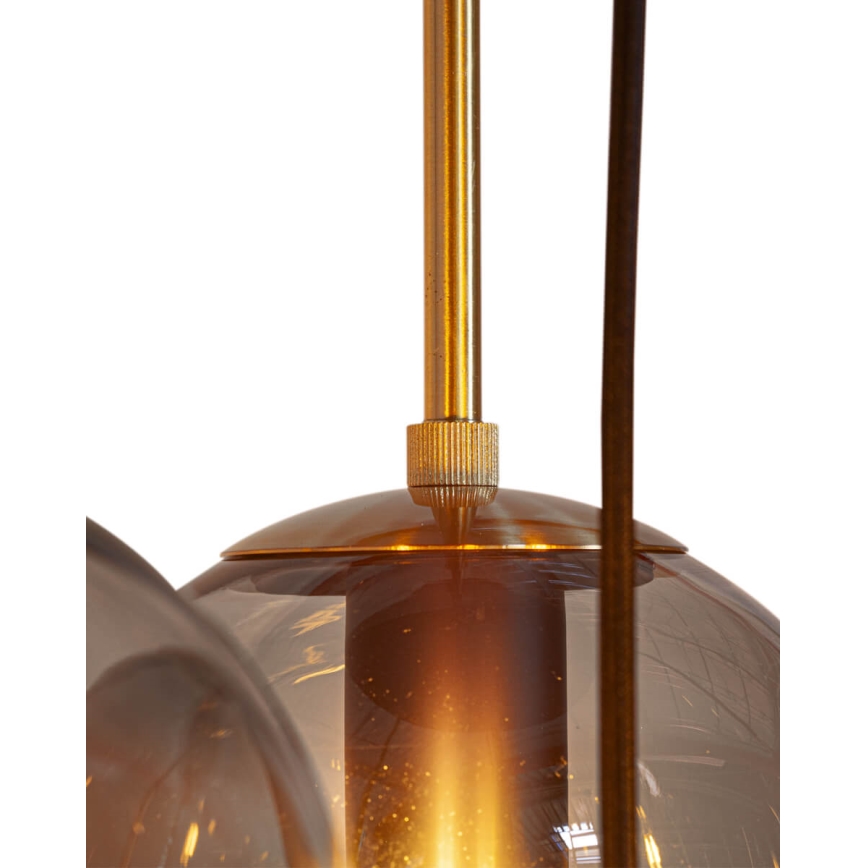 ByRydens - Ljuskrona på vajer LAURA 7xE27/8W/230V