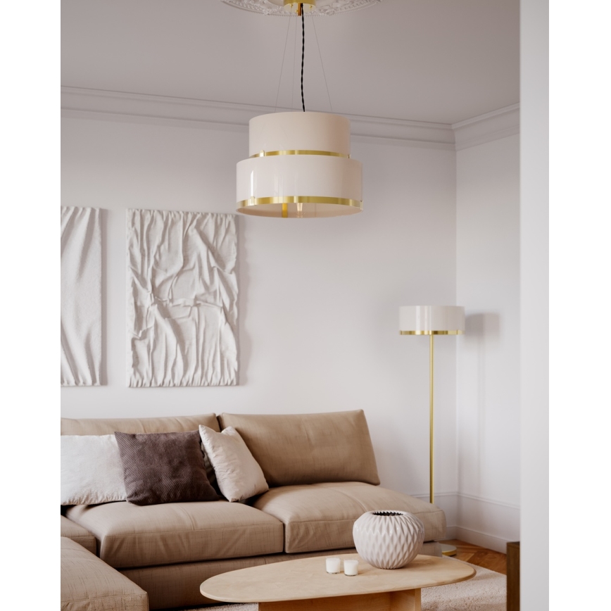ByRydens - Pendellampa MARCEL med vajer, 2xE27/8W/230V
