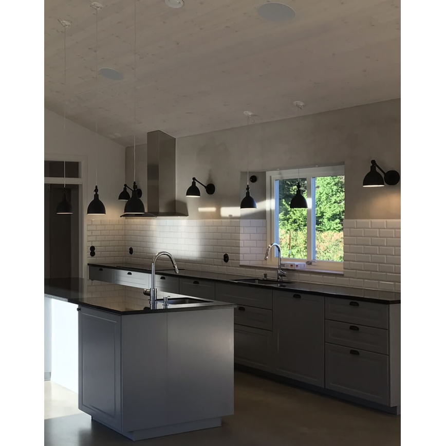 ByRydens - ByRydens - Vägglampa BASAR MINI 1xE27/5W/230V svart