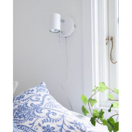 ByRydens - ByRydens - Ljusreglerad väggspotlight CORRECT 1xGU10/7W/230V vit