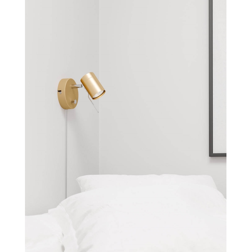 ByRydens - ByRydens - Ljusreglerad väggspotlight CORRECT 1xGU10/7W/230V guld