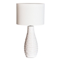 ByRydens - Bordslampa BARTHA 1xE27/8W/230V krämfärgad