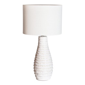 ByRydens - Bordslampa BARTHA 1xE27/8W/230V krämfärgad