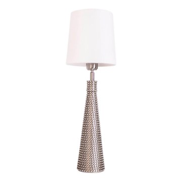 ByRydens - Bordslampa LOFTY 1xE27/5W/230V vit/silver