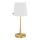 ByRydens - Bordslampa LUMI 1xE27/8W/230V vit/guld 48,5 cm