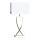 ByRydens - Bordslampa OMEGA 1xE27/5W/230V vit/guld
