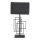 ByRydens - Bordslampa PARAGON 1xE27/5W/230V svart