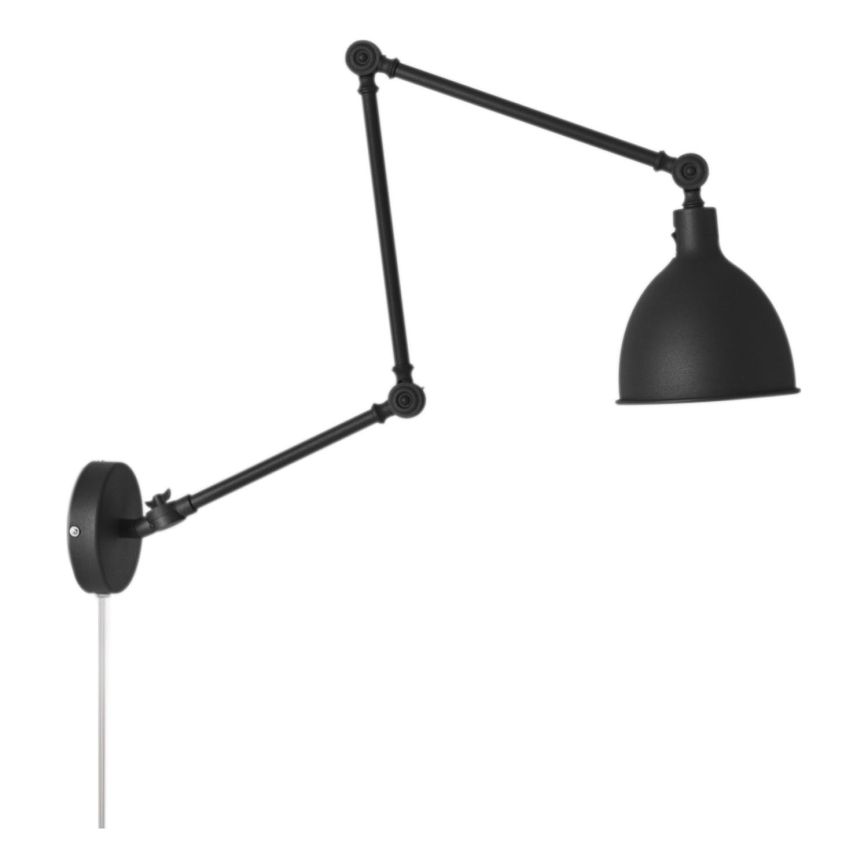 ByRydens - ByRydens - Dimbar vägglampa BASAR 1xE27/5W/230V svart