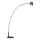 ByRydens - Golvlampa PULS 2xGU10/5W/230V svart