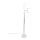 ByRydens - LED golvlampa ORLANDO 1xE27/5W/230V + LED/3W vit/skinande krom