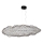 ByRydens - LED ljuskrona med textilsladd HAYDEN LED/15W/230V svart