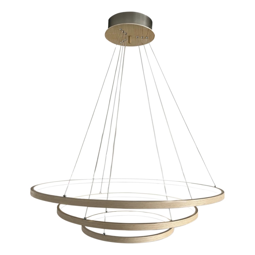 ByRydens - LED ljuskrona med textilsladd TRIONE LED/45W/230V
