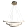 ByRydens - LED ljuskrona med textilsladd TRIONE LED/45W/230V