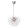 ByRydens - Ljuskrona med textilsladd GROSS 8xG9/4W/230V genomskinlig diameter 50 cm