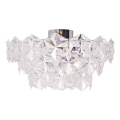ByRydens - Taklampa MONARQUE 3xE27/5W/230V genomskinlig