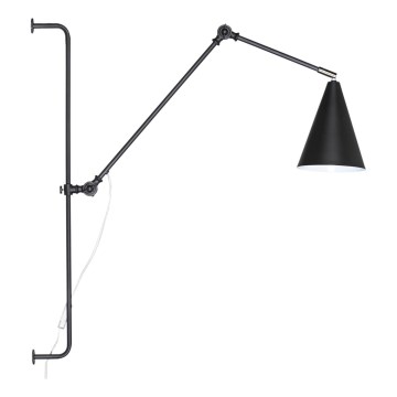 ByRydens - Vägglampa YUKON 1xE27/5W/230V svart