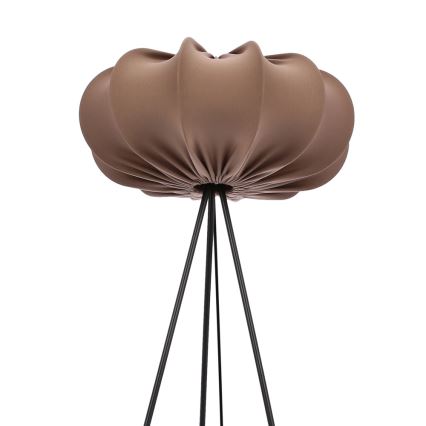 CAFEE Stående Lampa 1xE27/40W/230V brun/svart