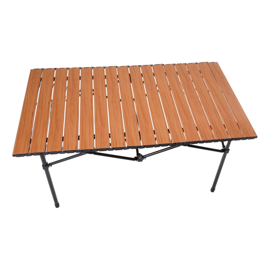 Campingbord med rullande bordsskiva 54x93 cm