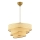 Candelabru suspendat COUPER 1xE27/60W/230V bej/aurie