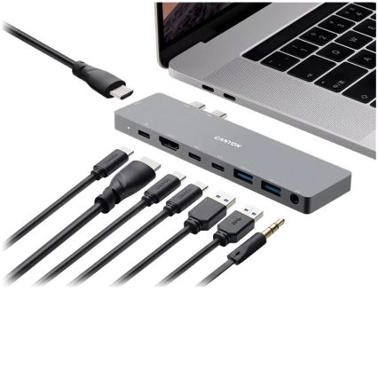 Canyon - Dockingstation Strömförsörjning för MacBook 8i1