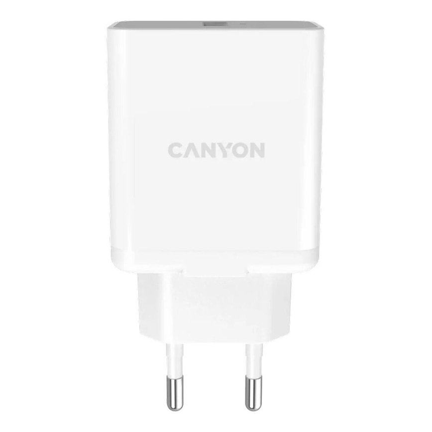 Canyon - Laddningsadapter 1xUSB/230V