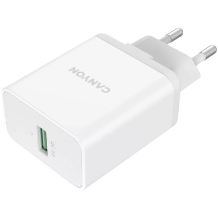 Canyon - Laddningsadapter 1xUSB/230V