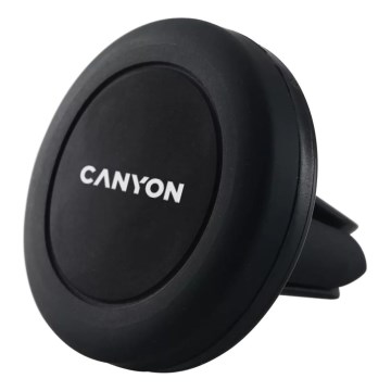 Canyon - Magnetisk mobilhållare för bil rund svart