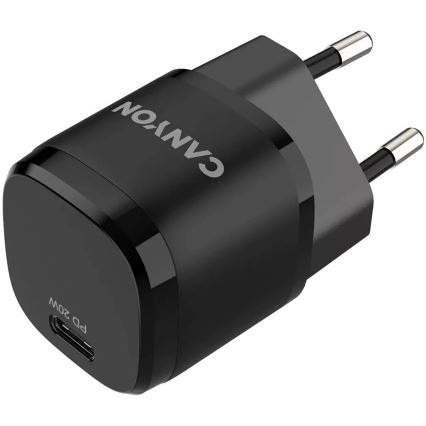Canyon - Snabbladdningsadapter Power Delivery 20W svart