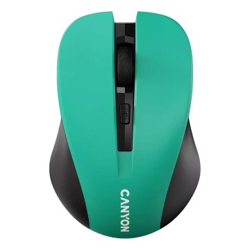 Canyon - Trådlös mus 800/1000/1200 DPI 2xAAA grön