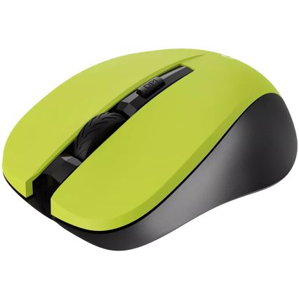 Canyon - Trådlös mus 800/1000/1200 DPI 2xAAA gul