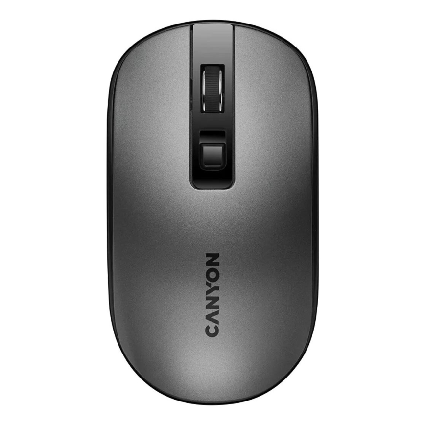 Canyon - Trådlös mus 800/1200/1600 DPI grå