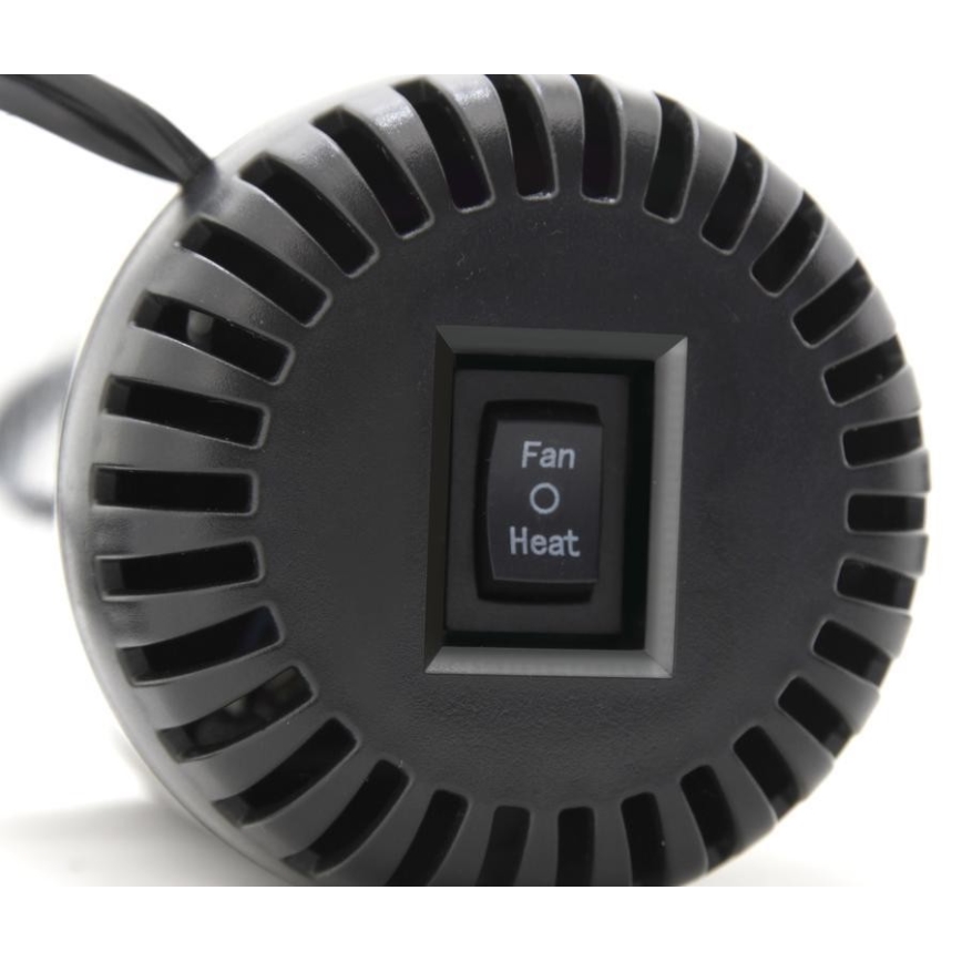 Car fan with heating 12V