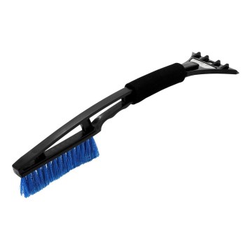 Car scraper with a broom svart/blå